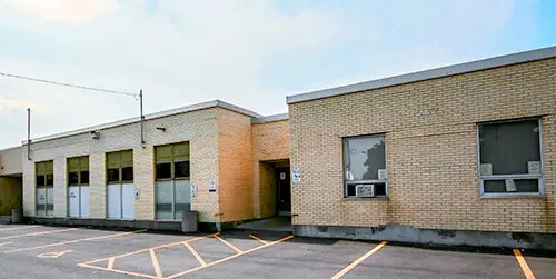 Building exterior at H.G. Brewster Pool