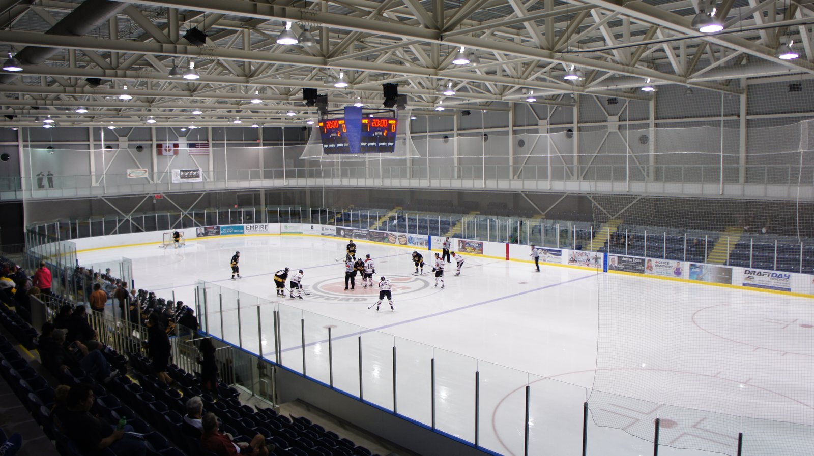 Building exterior at Wayne Gretzky Sports Centre