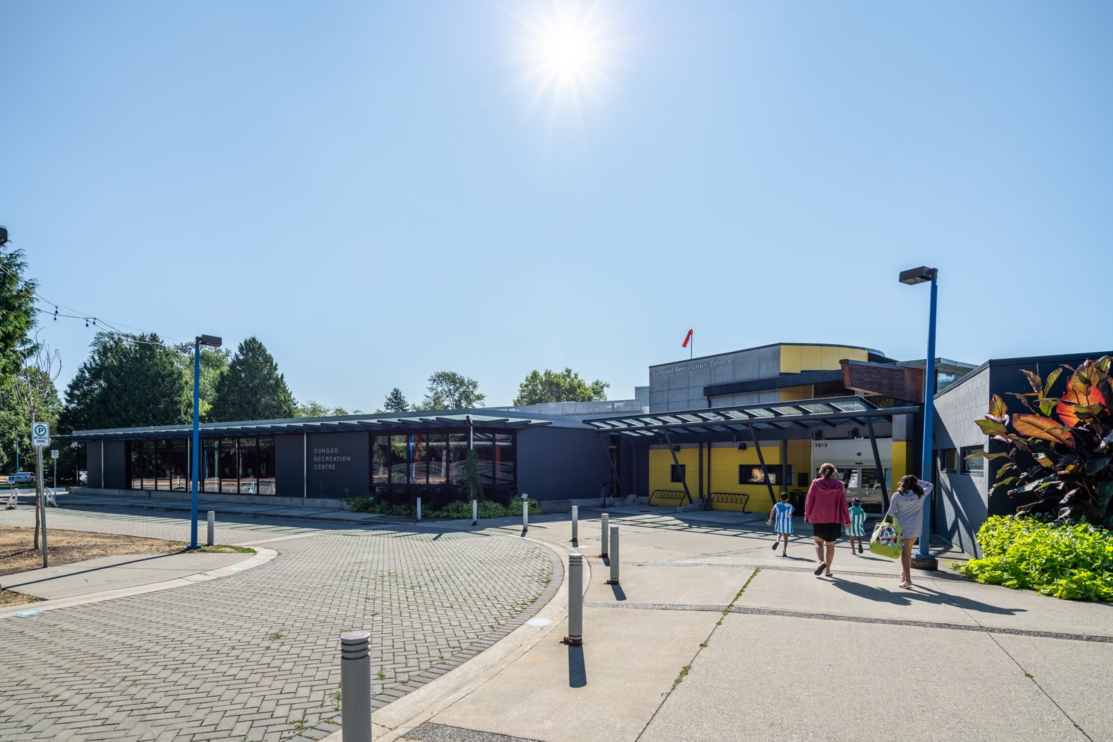 Building exterior at Sungod Recreation Centre
